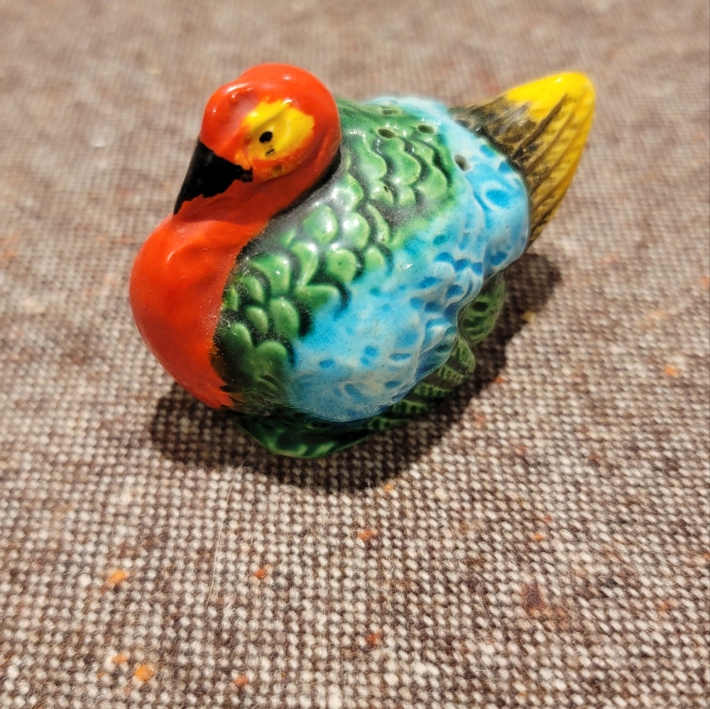 Vintage Ceramic Turkey Salt Shaker